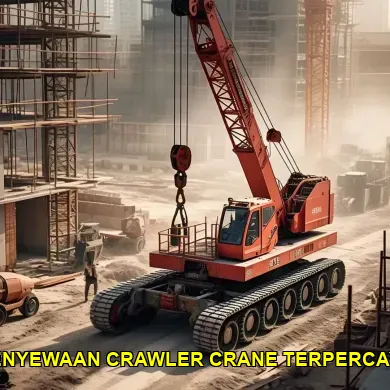 penyewaan crawler crane terpercaya